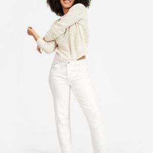 Everlane The Summer Jean in White Denim